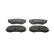 Kit de plaquettes de frein, frein à disque PREMIER ECO FRICTION FDB1733 Ferodo, Vignette 2