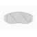 Kit de plaquettes de frein, frein à disque PREMIER ECO FRICTION FDB1735 Ferodo, Vignette 3