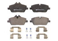 Kit de plaquettes de frein, frein à disque PREMIER ECO FRICTION FDB1747 Ferodo