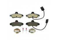Kit de plaquettes de frein, frein à disque PREMIER ECO FRICTION FDB1753 Ferodo