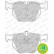 Kit de plaquettes de frein, frein à disque PREMIER ECO FRICTION FDB1808 Ferodo, Vignette 4