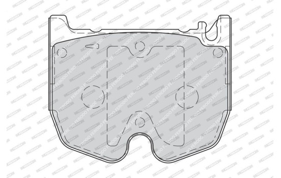 Kit de plaquettes de frein, frein à disque PREMIER ECO FRICTION FDB1810 Ferodo, Image 3