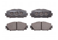 Kit de plaquettes de frein, frein à disque PREMIER ECO FRICTION FDB1829 Ferodo