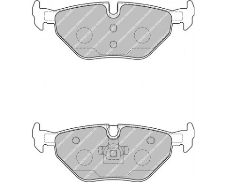 Kit de plaquettes de frein, frein à disque PREMIER ECO FRICTION FDB1867 Ferodo, Image 2