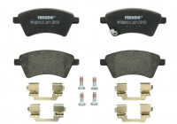 Kit de plaquettes de frein, frein à disque PREMIER ECO FRICTION FDB1875 Ferodo