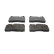 Kit de plaquettes de frein, frein à disque PREMIER ECO FRICTION FDB1877 Ferodo, Vignette 5