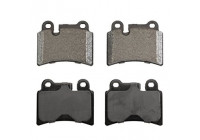 Kit de plaquettes de frein, frein à disque PREMIER ECO FRICTION FDB1878 Ferodo
