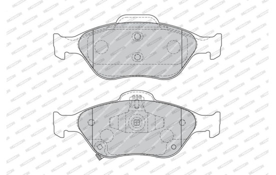 Kit de plaquettes de frein, frein à disque PREMIER ECO FRICTION FDB1890 Ferodo, Image 3