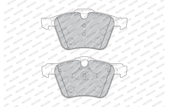 Kit de plaquettes de frein, frein à disque PREMIER ECO FRICTION FDB1898 Ferodo, Image 4