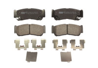 Kit de plaquettes de frein, frein à disque PREMIER ECO FRICTION FDB1910 Ferodo