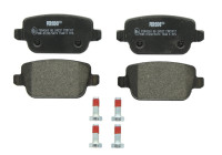 Kit de plaquettes de frein, frein à disque PREMIER ECO FRICTION FDB1917 Ferodo
