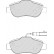 Kit de plaquettes de frein, frein à disque PREMIER ECO FRICTION FDB1945 Ferodo, Vignette 2