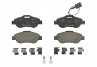 Kit de plaquettes de frein, frein à disque PREMIER ECO FRICTION FDB1945 Ferodo