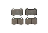 Kit de plaquettes de frein, frein à disque PREMIER ECO FRICTION FDB1957 Ferodo