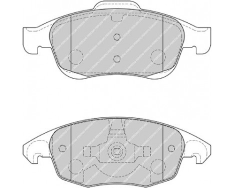 Kit de plaquettes de frein, frein à disque PREMIER ECO FRICTION FDB1971 Ferodo