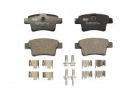 Kit de plaquettes de frein, frein à disque PREMIER ECO FRICTION FDB1973 Ferodo