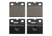 Kit de plaquettes de frein, frein à disque PREMIER ECO FRICTION FDB1983 Ferodo