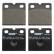 Kit de plaquettes de frein, frein à disque PREMIER ECO FRICTION FDB1983 Ferodo