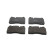 Kit de plaquettes de frein, frein à disque PREMIER ECO FRICTION FDB1996 Ferodo, Vignette 4