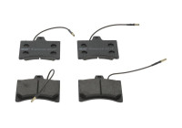 Kit de plaquettes de frein, frein à disque PREMIER ECO FRICTION FDB253 Ferodo
