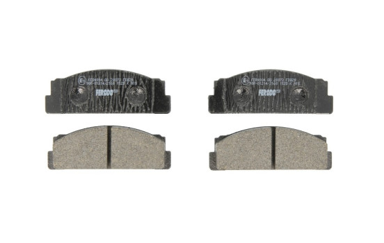Kit de plaquettes de frein, frein à disque PREMIER ECO FRICTION FDB29 Ferodo