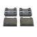 Kit de plaquettes de frein, frein à disque PREMIER ECO FRICTION FDB2M Ferodo, Vignette 3
