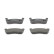 Kit de plaquettes de frein, frein à disque PREMIER ECO FRICTION FDB316 Ferodo, Vignette 2