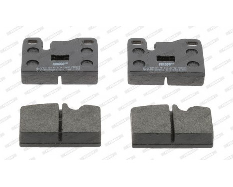 Kit de plaquettes de frein, frein à disque PREMIER ECO FRICTION FDB330 Ferodo, Image 3