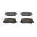 Kit de plaquettes de frein, frein à disque PREMIER ECO FRICTION FDB346 Ferodo, Vignette 3