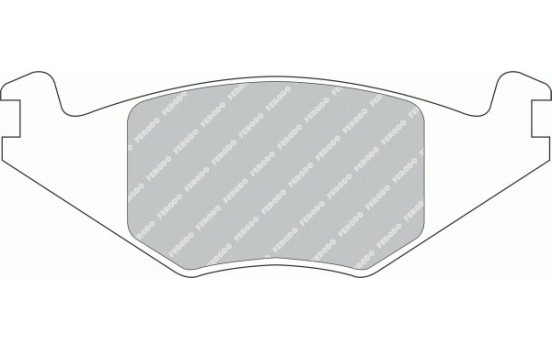 Kit de plaquettes de frein, frein à disque PREMIER ECO FRICTION FDB385 Ferodo, Image 2