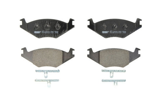 Kit de plaquettes de frein, frein à disque PREMIER ECO FRICTION FDB385 Ferodo