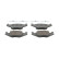 Kit de plaquettes de frein, frein à disque PREMIER ECO FRICTION FDB385 Ferodo, Vignette 3