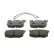 Kit de plaquettes de frein, frein à disque PREMIER ECO FRICTION FDB393 Ferodo, Vignette 3