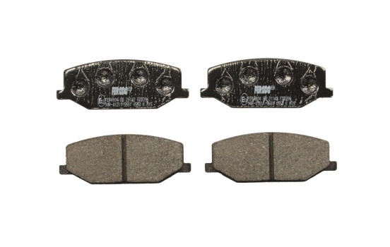 Kit de plaquettes de frein, frein à disque PREMIER ECO FRICTION FDB396 Ferodo
