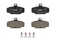 Kit de plaquettes de frein, frein à disque PREMIER ECO FRICTION FDB398 Ferodo