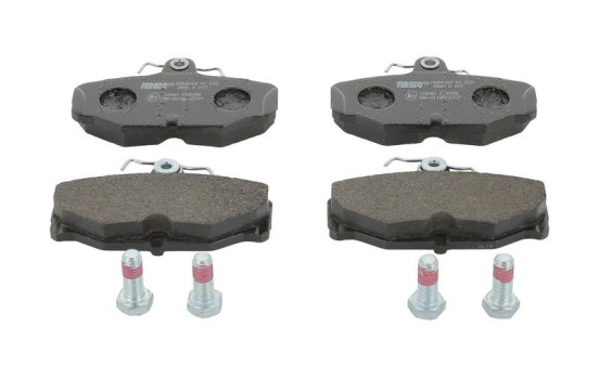 Kit de plaquettes de frein, frein à disque PREMIER ECO FRICTION FDB398 Ferodo, Image 2