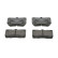 Kit de plaquettes de frein, frein à disque PREMIER ECO FRICTION FDB4001 Ferodo, Vignette 3