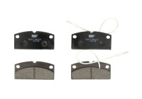 Kit de plaquettes de frein, frein à disque PREMIER ECO FRICTION FDB4013 Ferodo