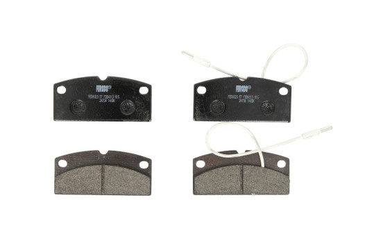 Kit de plaquettes de frein, frein à disque PREMIER ECO FRICTION FDB4013 Ferodo