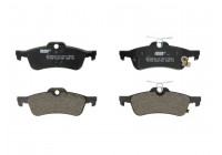 Kit de plaquettes de frein, frein à disque PREMIER ECO FRICTION FDB4041 Ferodo