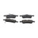 Kit de plaquettes de frein, frein à disque PREMIER ECO FRICTION FDB4041 Ferodo, Vignette 3