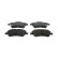 Kit de plaquettes de frein, frein à disque PREMIER ECO FRICTION FDB4046 Ferodo, Vignette 3
