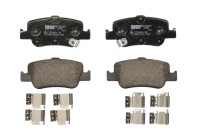 Kit de plaquettes de frein, frein à disque PREMIER ECO FRICTION FDB4048 Ferodo