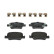 Kit de plaquettes de frein, frein à disque PREMIER ECO FRICTION FDB4048 Ferodo, Vignette 3