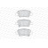 Kit de plaquettes de frein, frein à disque PREMIER ECO FRICTION FDB4048 Ferodo, Vignette 4