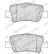 Kit de plaquettes de frein, frein à disque PREMIER ECO FRICTION FDB4048 Ferodo, Vignette 5