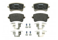 Kit de plaquettes de frein, frein à disque PREMIER ECO FRICTION FDB4050 Ferodo