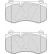Kit de plaquettes de frein, frein à disque PREMIER ECO FRICTION FDB4055 Ferodo, Vignette 2