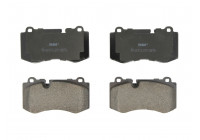 Kit de plaquettes de frein, frein à disque PREMIER ECO FRICTION FDB4055 Ferodo