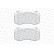 Kit de plaquettes de frein, frein à disque PREMIER ECO FRICTION FDB4055 Ferodo, Vignette 4